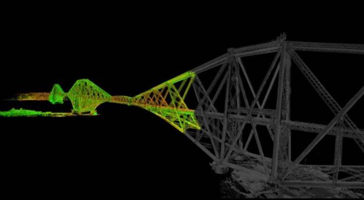 三维激光扫描技术在桥梁改扩中的应用